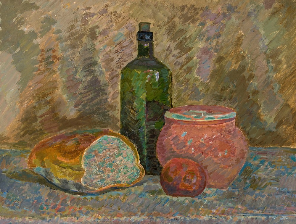 Still life with bread