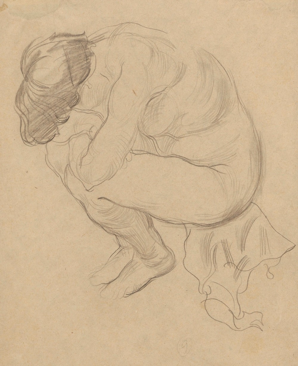 Study of a female nude