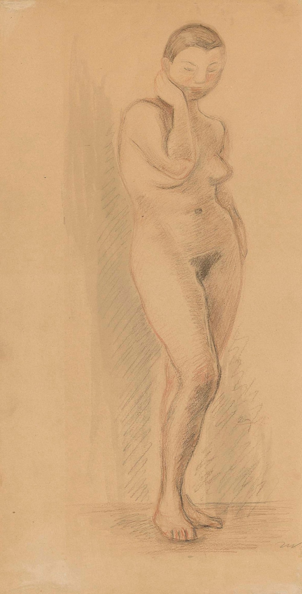 Standing nude, IV