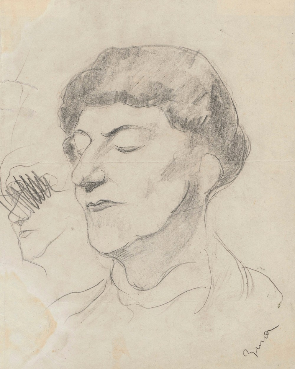 Portrait of the artist’s mother, Michalina Waliszewska