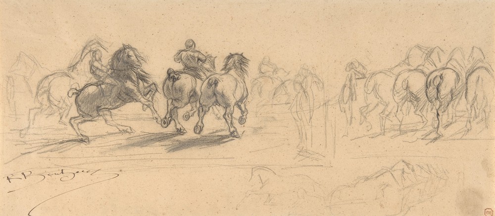 Study for ‘The Horse Fair’ (1840–99)