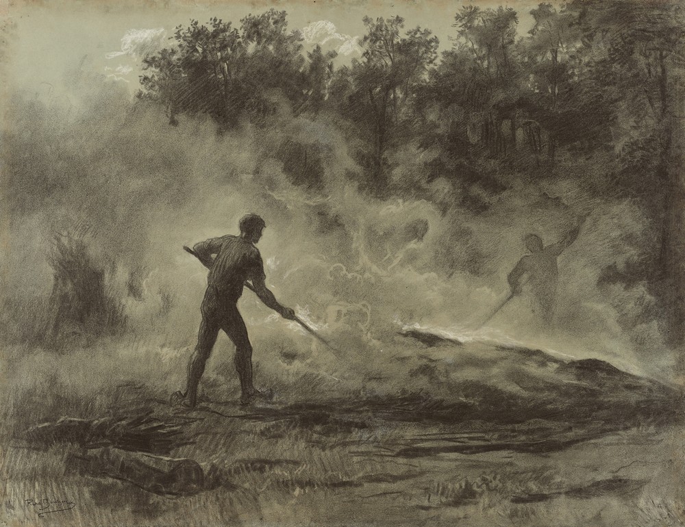 Charcoal burners (Les charbonniers) (1880–1890s)
