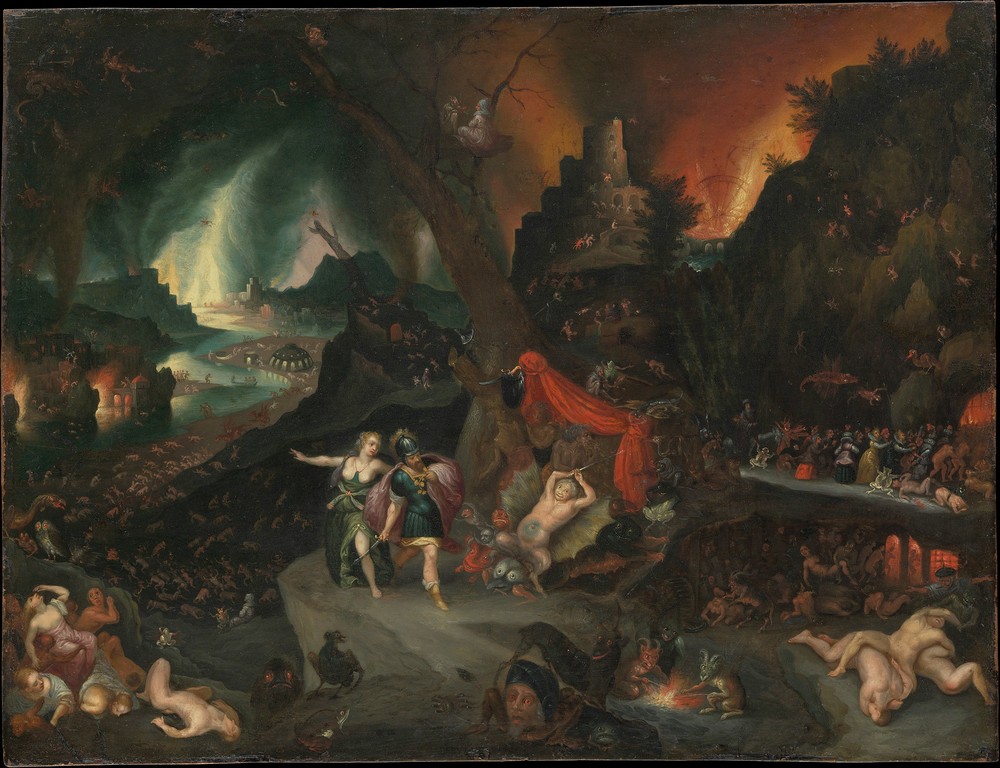 Aeneas and The Sibyl in The Underworld (1630s)