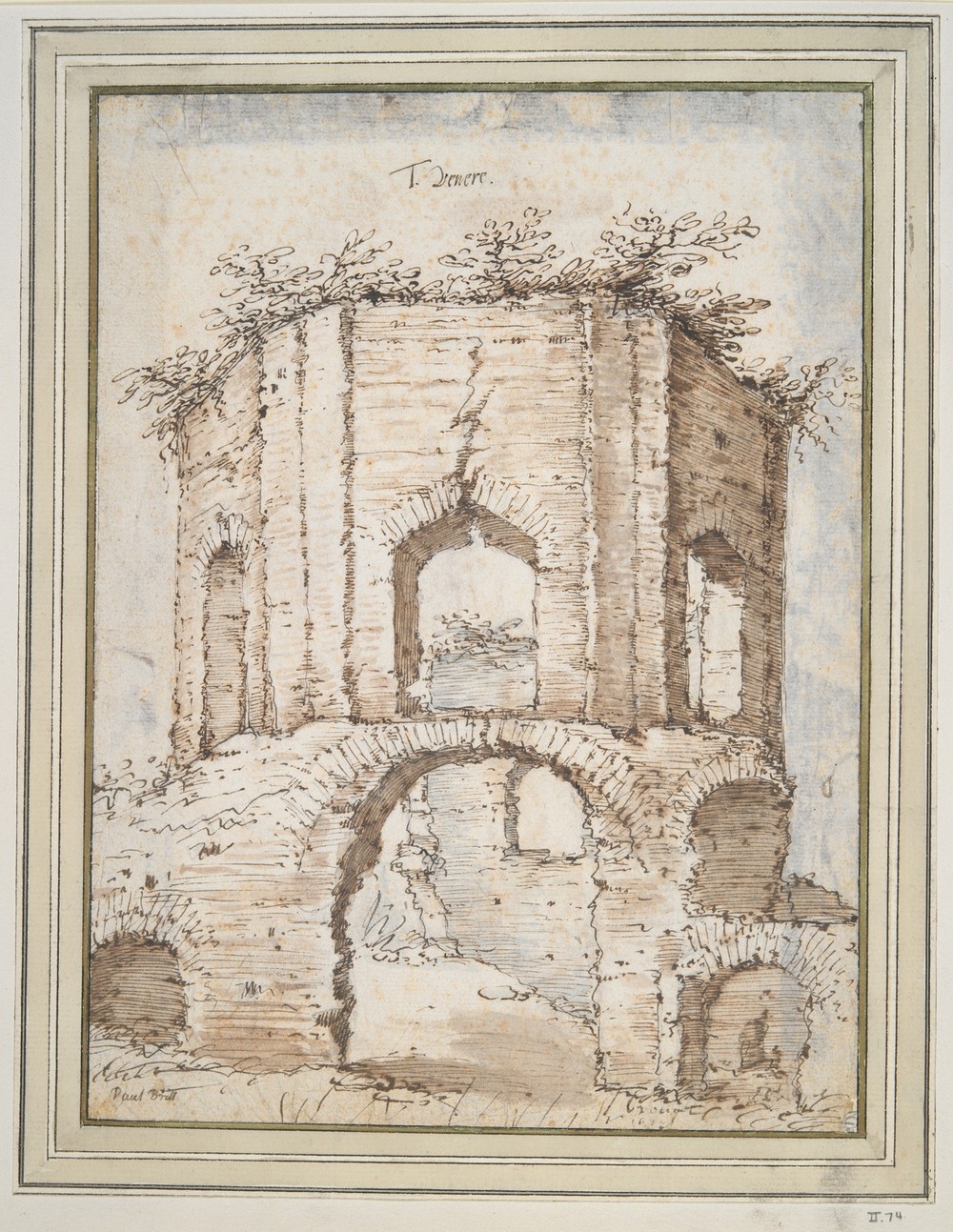Temple of Venus at Baiae (17th century)