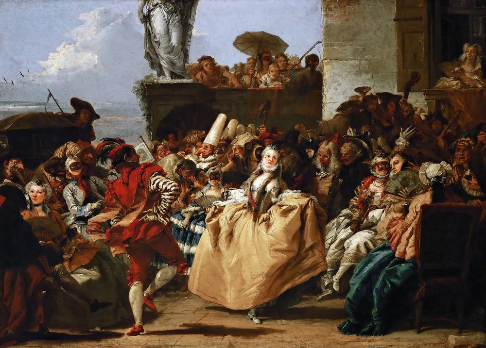 Carnival Scene Or The Minuet (1754-55)