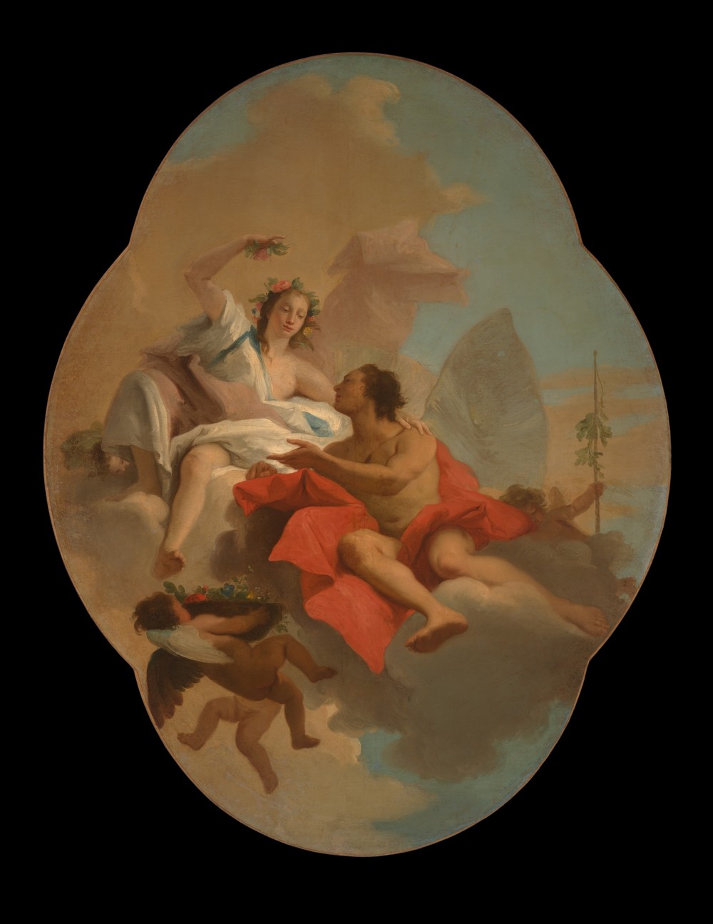 Flora and Zephyr (ca. 1760)