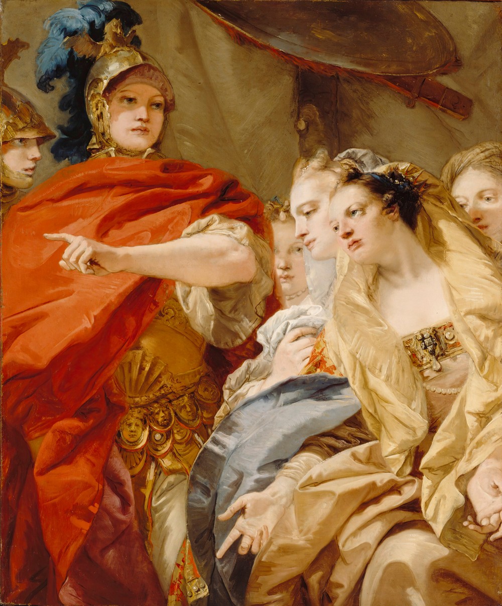 The Women Of Darius Invoking The Clemency Of Alexander (between 1750 and 1753)