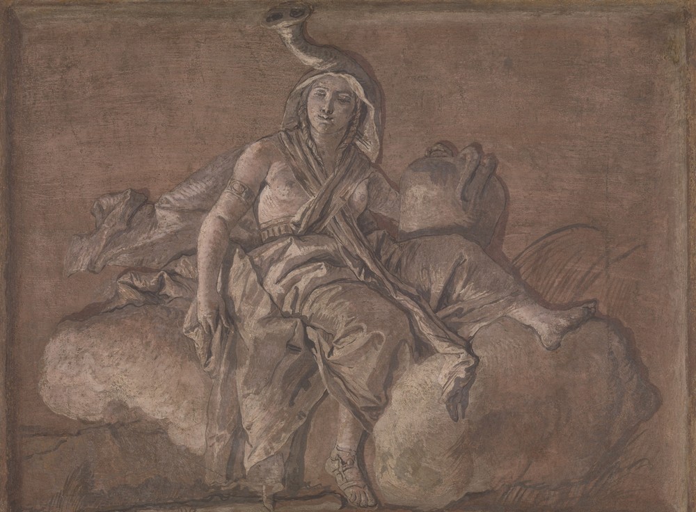 Allegorical Figure Representing Africa