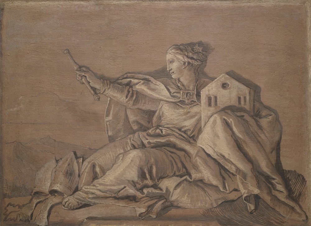 Allegorical Figure Representing Europe