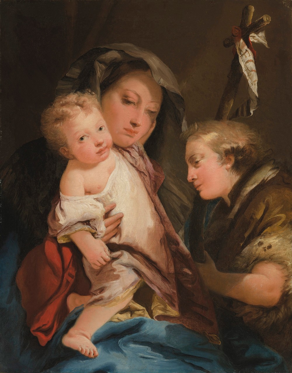 The Madonna and Child with the Infant St John the Baptist