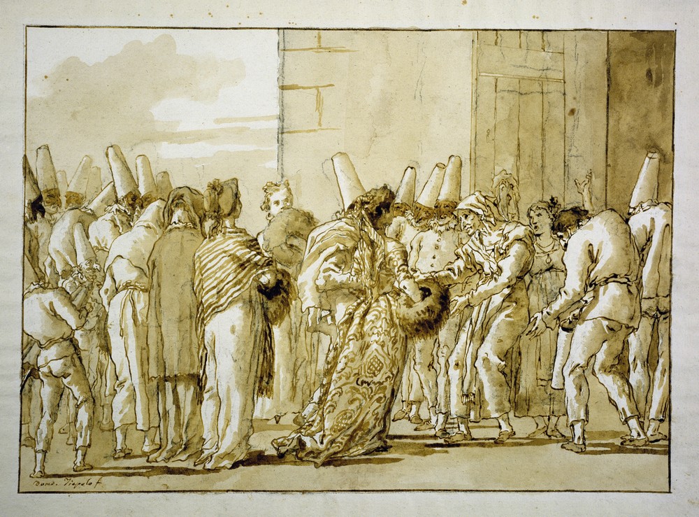 Punchinella’s Father Brings Home His Bride (ca. 1797)