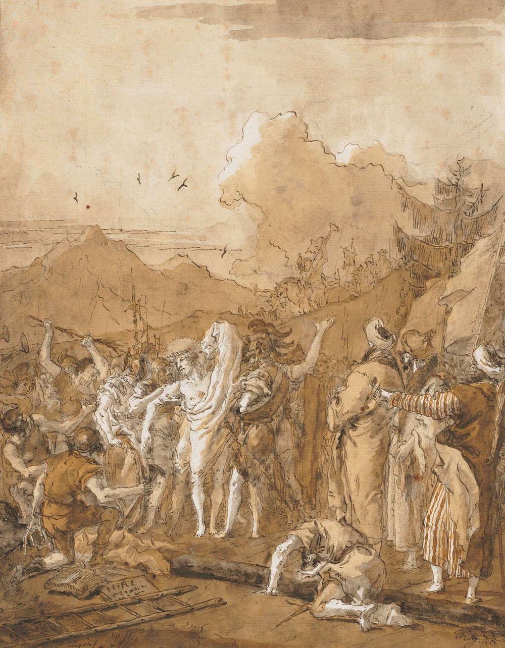 The Disrobing of Christ (c. 1785-1790)