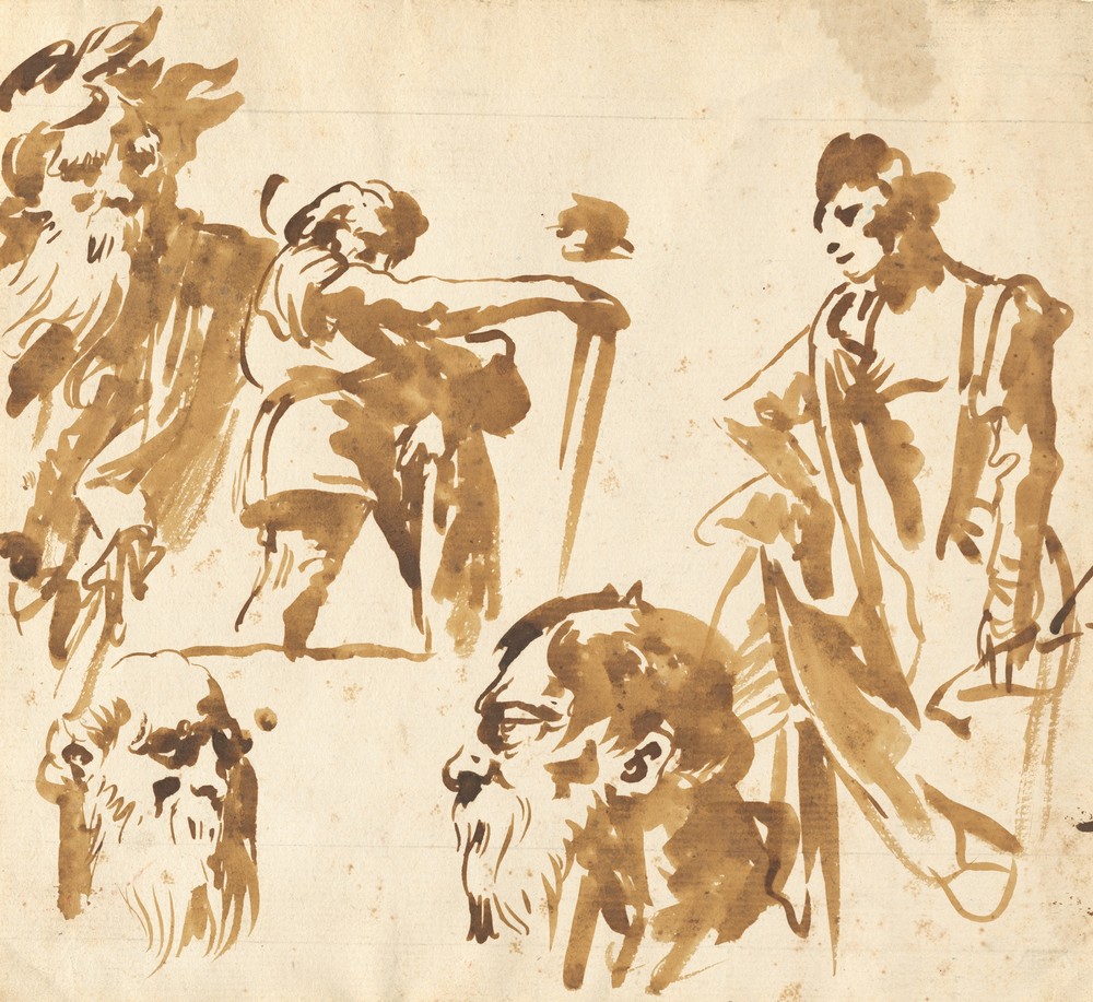 Figures and Faces (c. 1750)