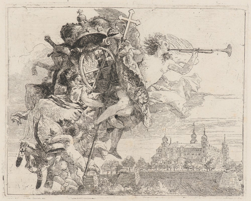 Arms of Carl Philipp von Greiffenflau, Prince-Bishop of Wurzburg
