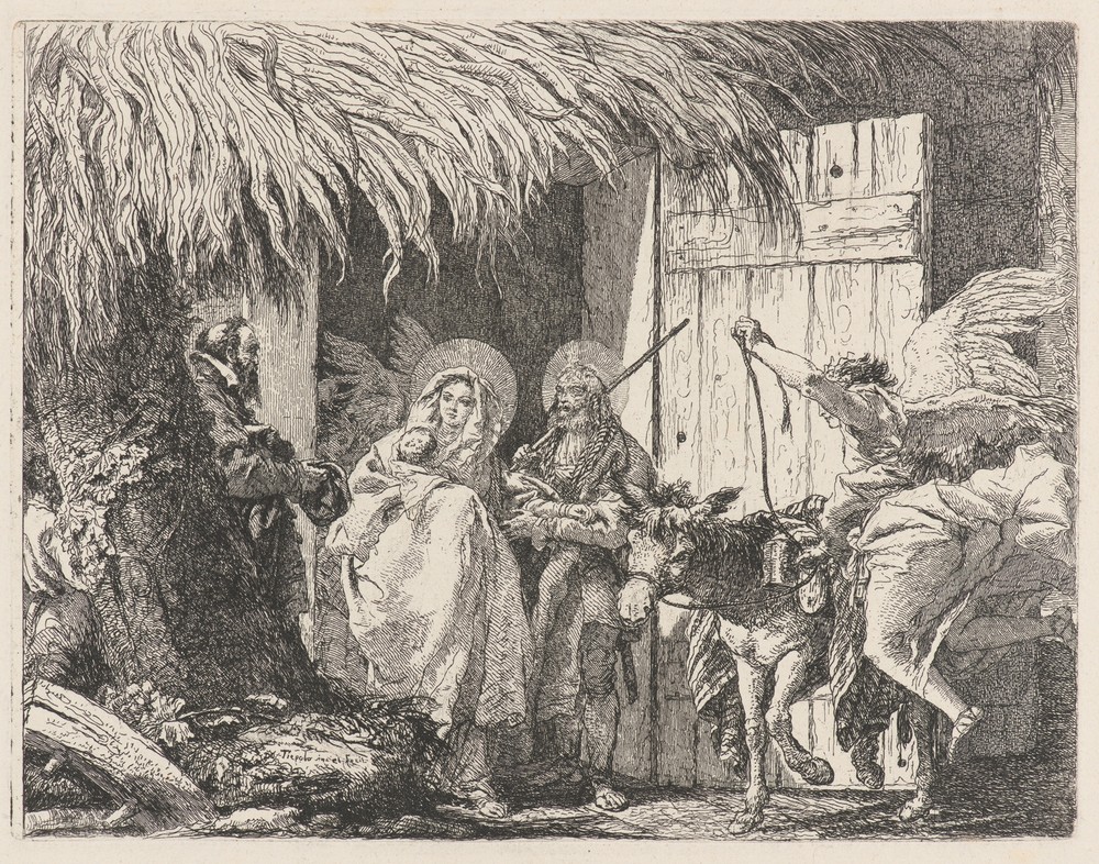 Joseph and Mary Prepare to Leave