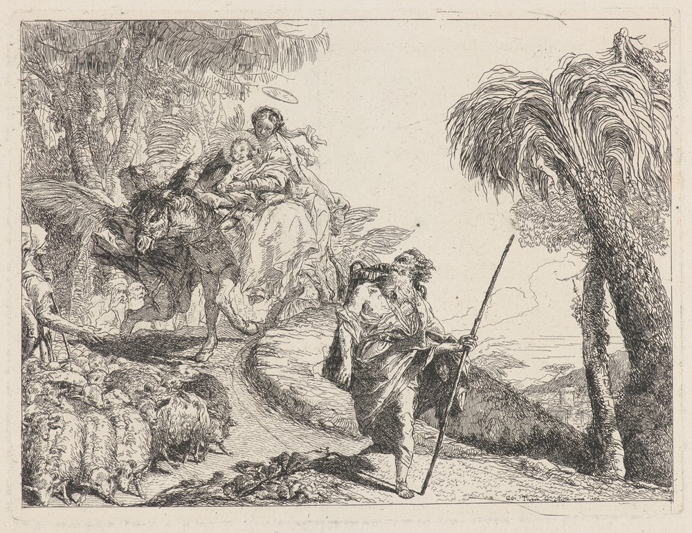 The Flight with Joseph in the Foreground