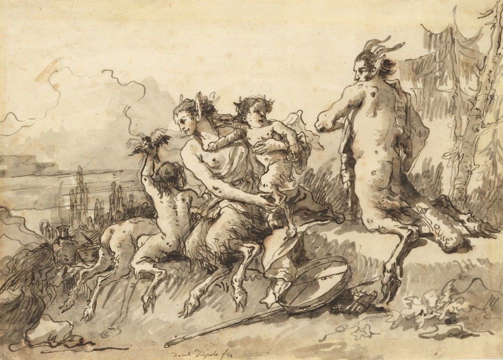 Satyr Family in a Wild Landscape (ca. 1771–91)