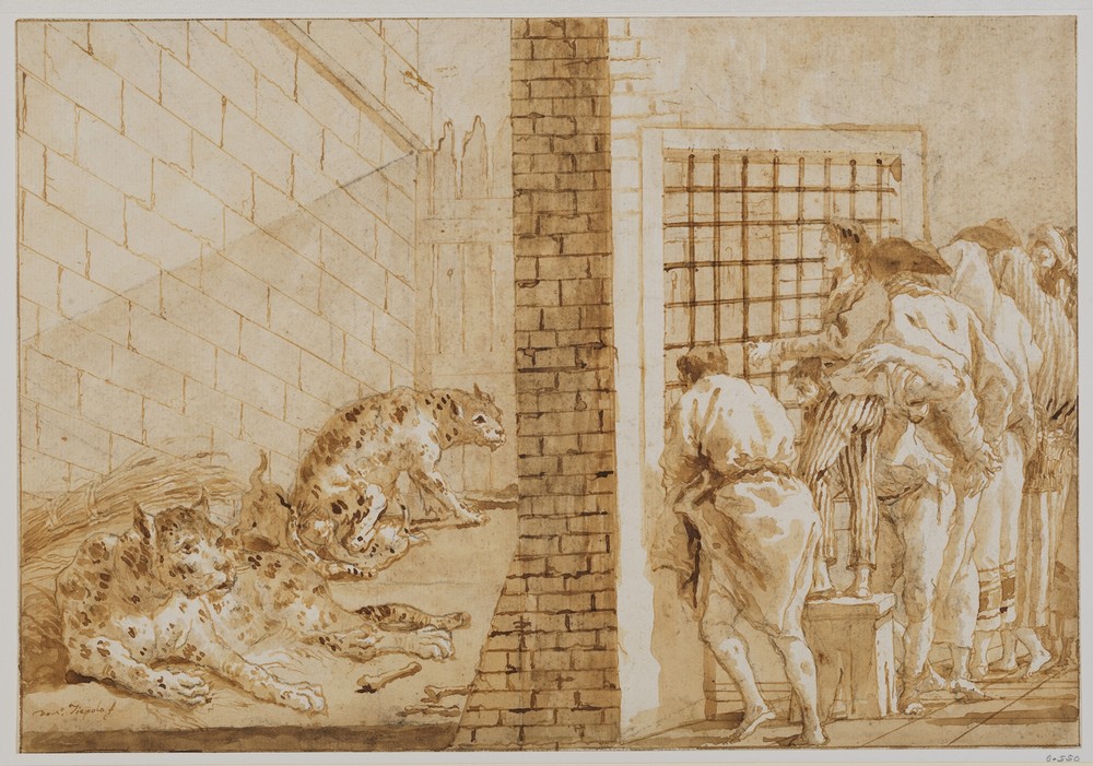 The Leopards’ Cage at the Menagerie (mid-18th–early 19th century)