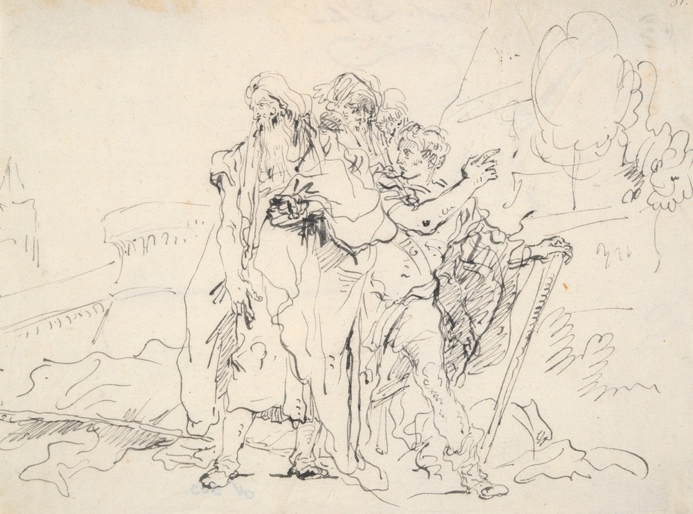 Priam and Companions Outside the Walls of Troy (1770–80)