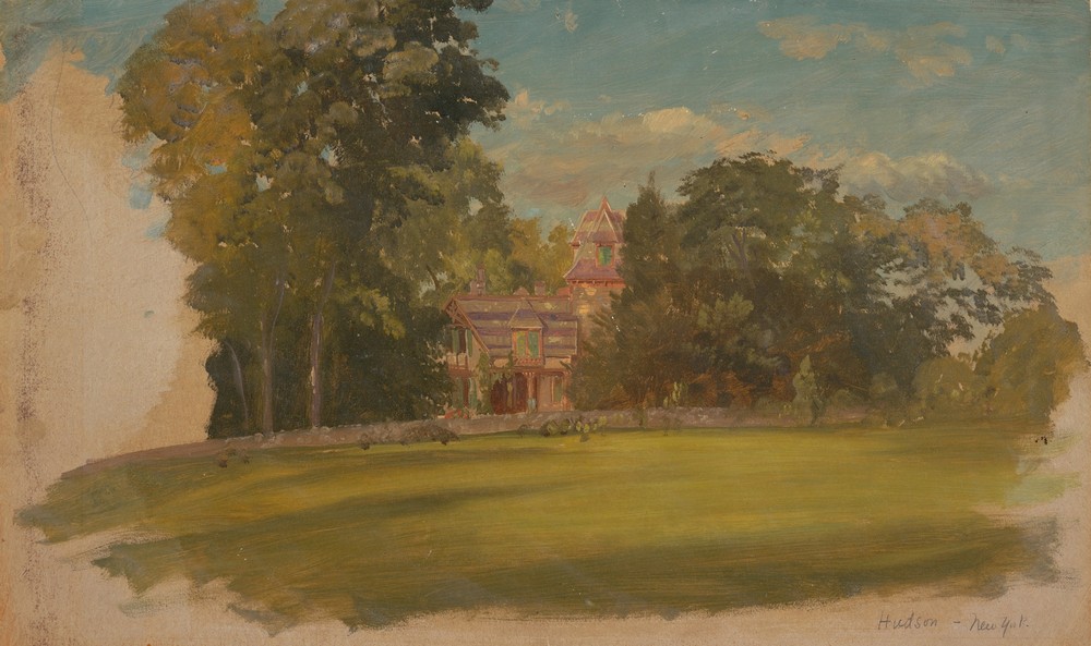 House in Hudson, New York (ca. 1885)