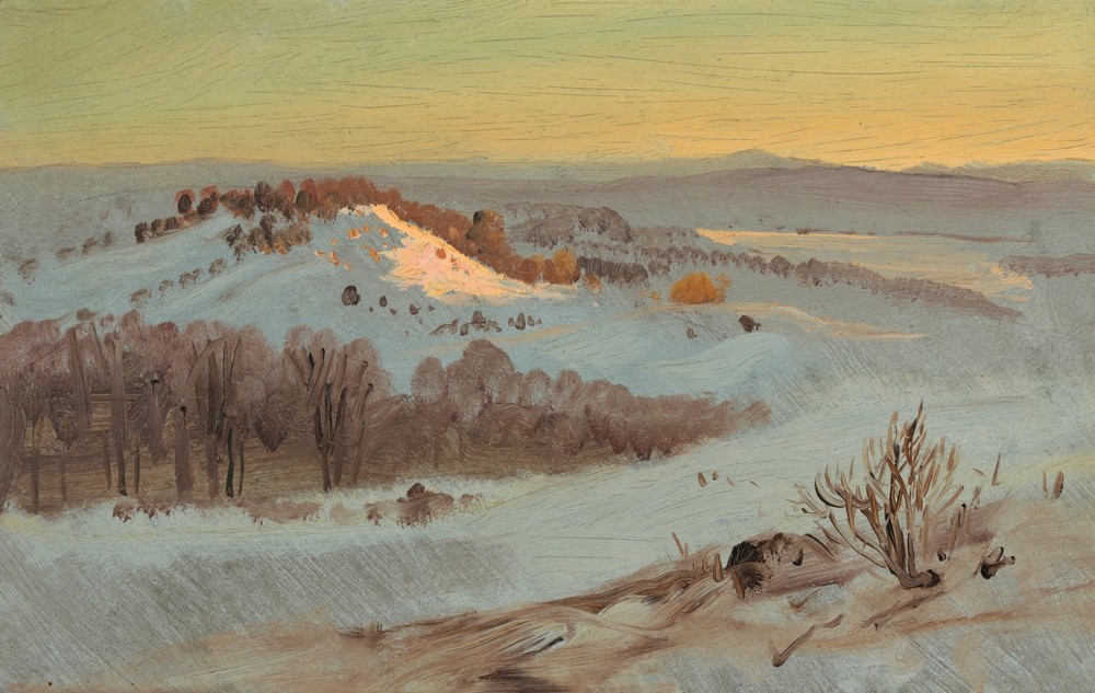 Hudson Valley, New York in Winter (1869–70)