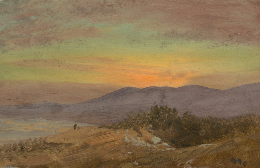 Hudson Valley, sunset (1869–70)
