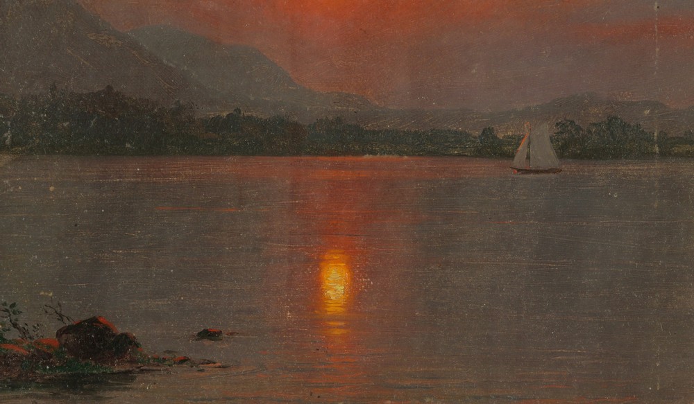 Lake Millinocket, sunset (1870–80)