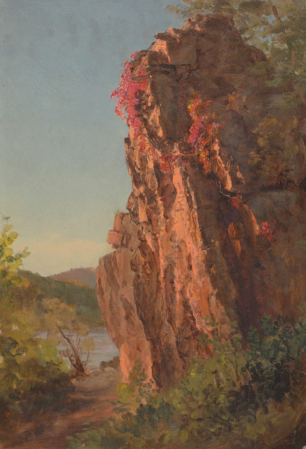 Landscape with Large Rock, possibly North Carolina (1865–70)