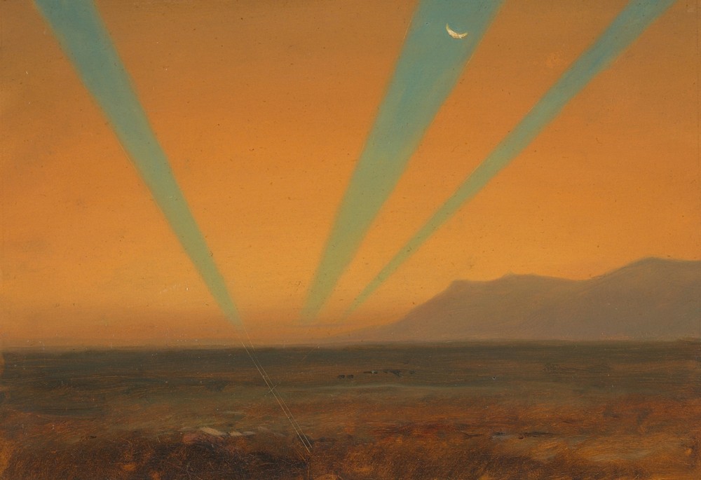 Landscape with Sunset (1860–70)