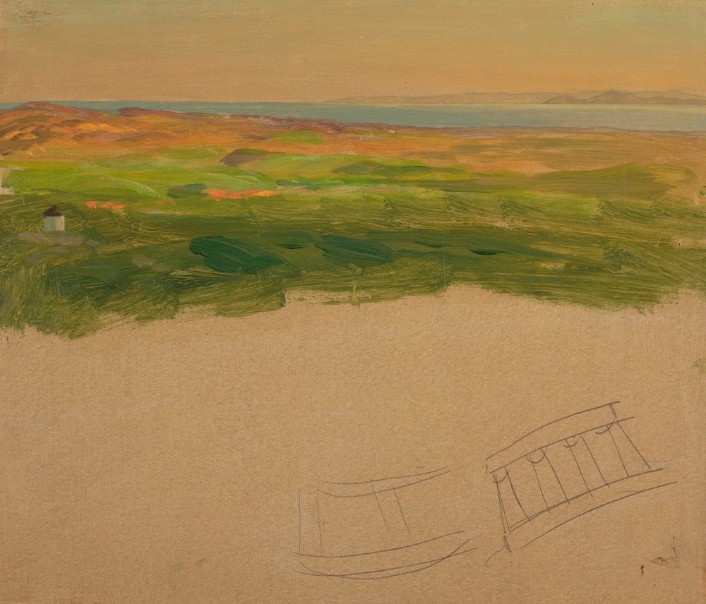 Landscape, near Syria or Greece (1868–69)