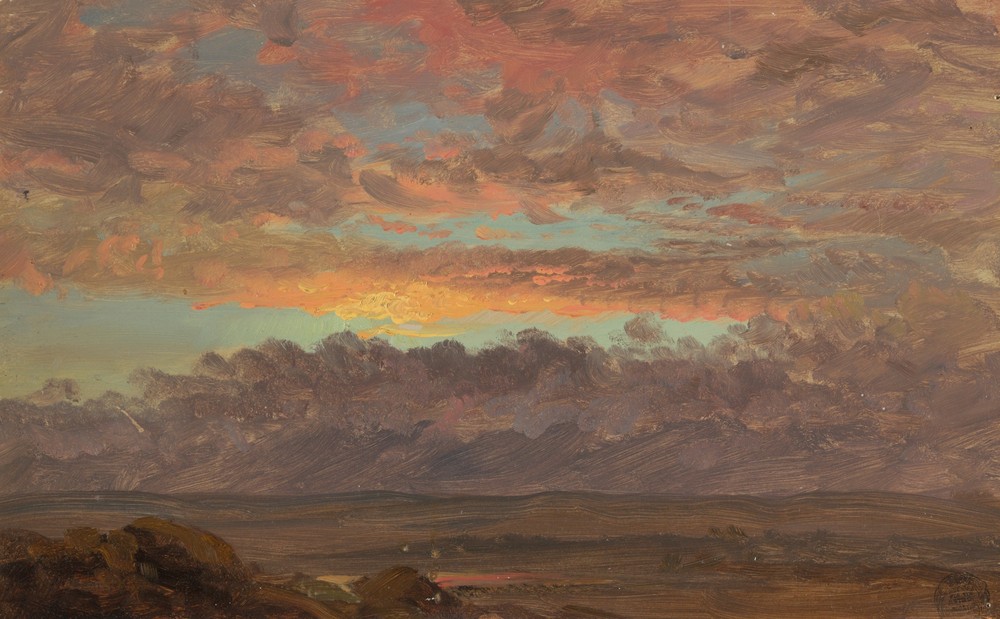 Looking Across the Hudson Valley, New York (ca. 1867)