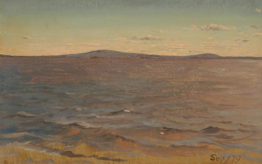Maine coast, surf (ca. 1845)