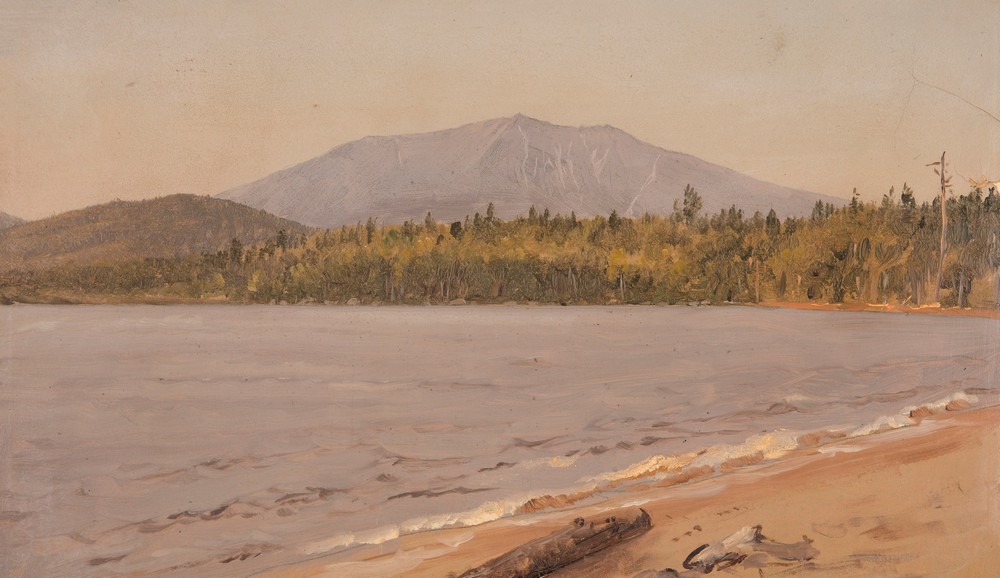 Mt. Katahdin from Togue Pond (possibly 1878)