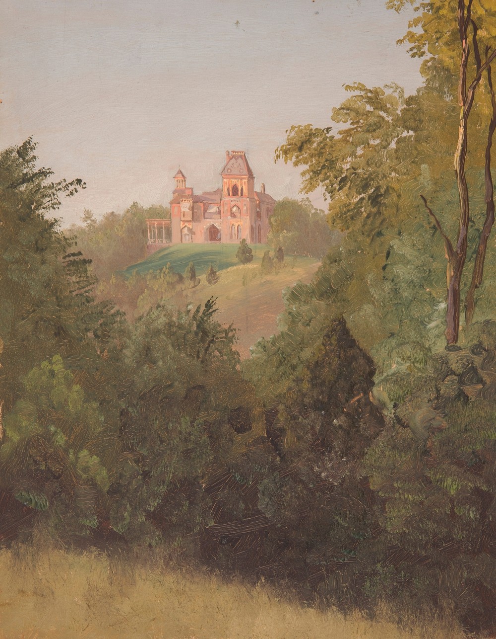 Olana from the Southwest (ca. 1872)