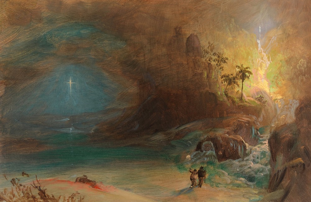 Study for ‘Apotheosis to Thomas Cole’ (ca. 1847)