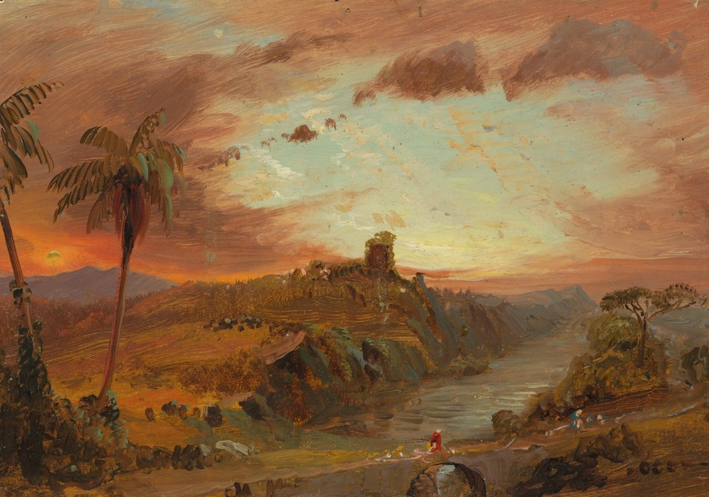 Study for ‘Imaginary S. American Landscape’ (ca. 1857)
