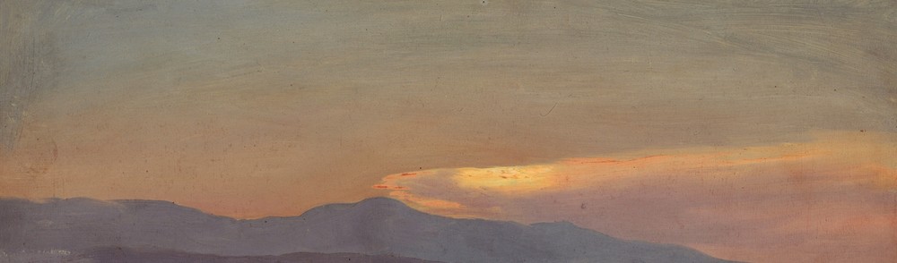Sunset cloud study (ca. 1880)