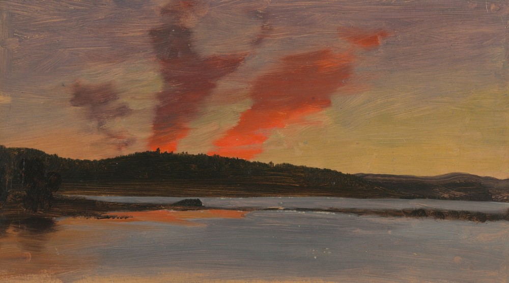 Sunset Near Bar Harbor, Maine (ca. 1862)