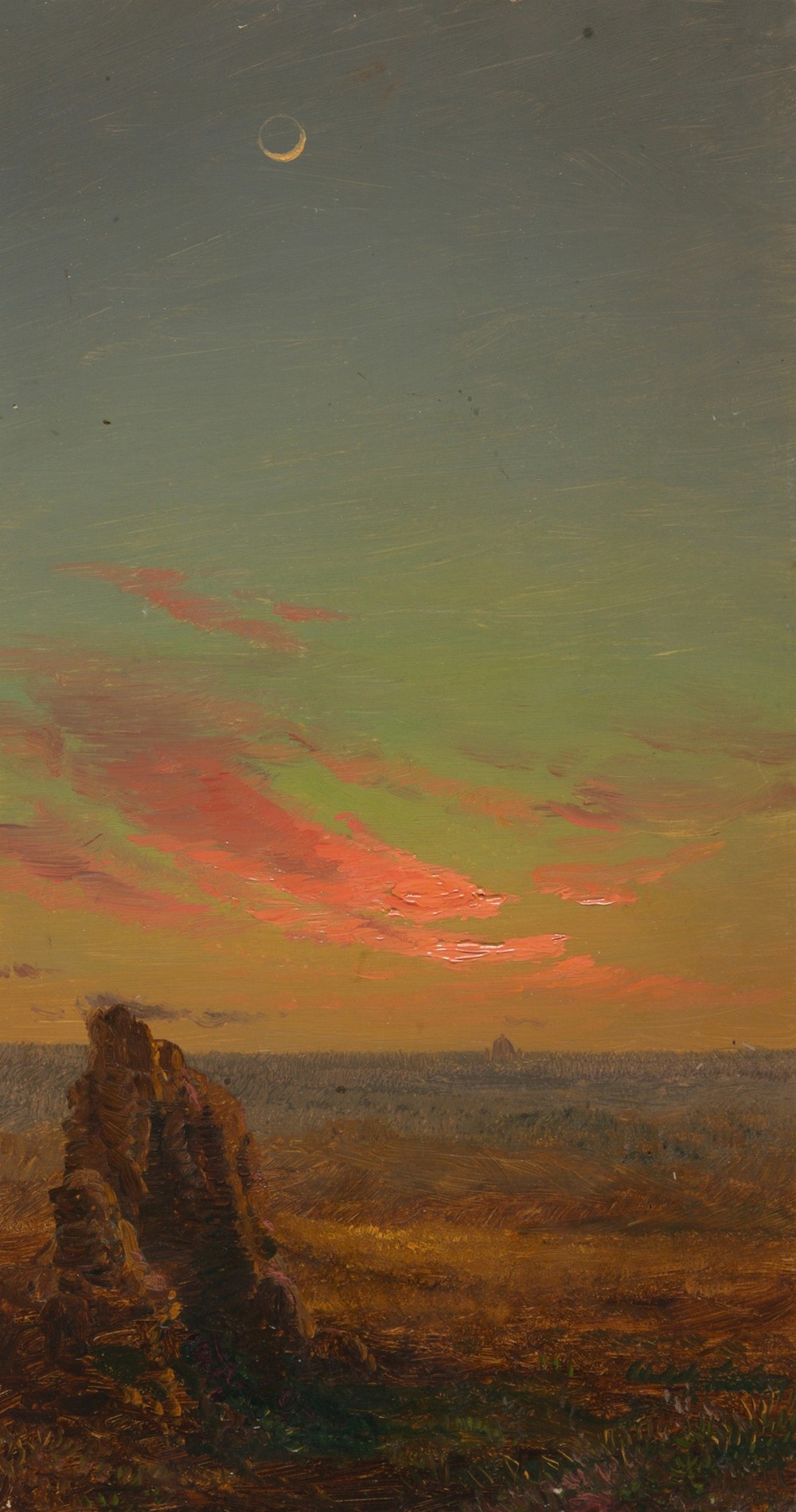 Sunset near Rome (1868–69)
