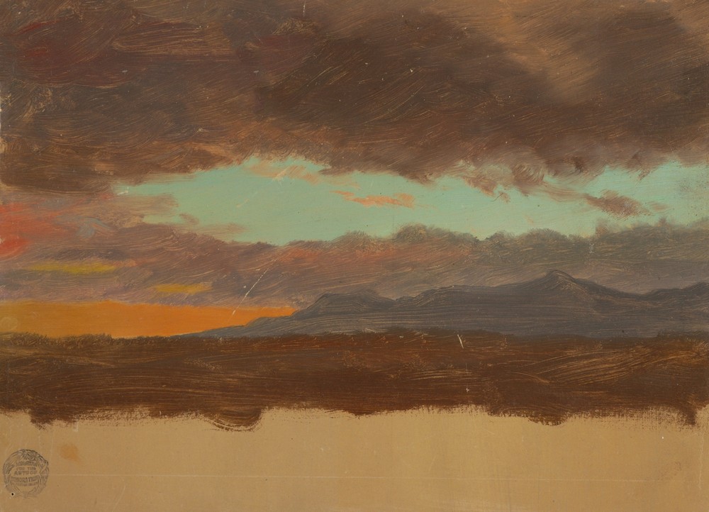 Sunset over Hudson Valley (1865–75)
