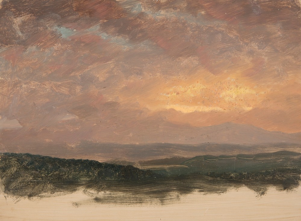 Sunset over the Catskills (1870–80)