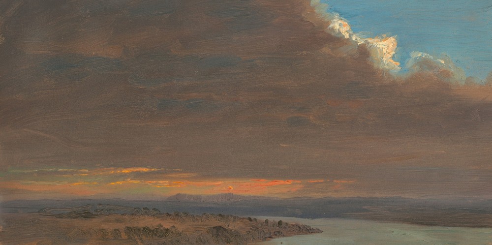 Sunset, Hudson Valley, New York (1870–80)