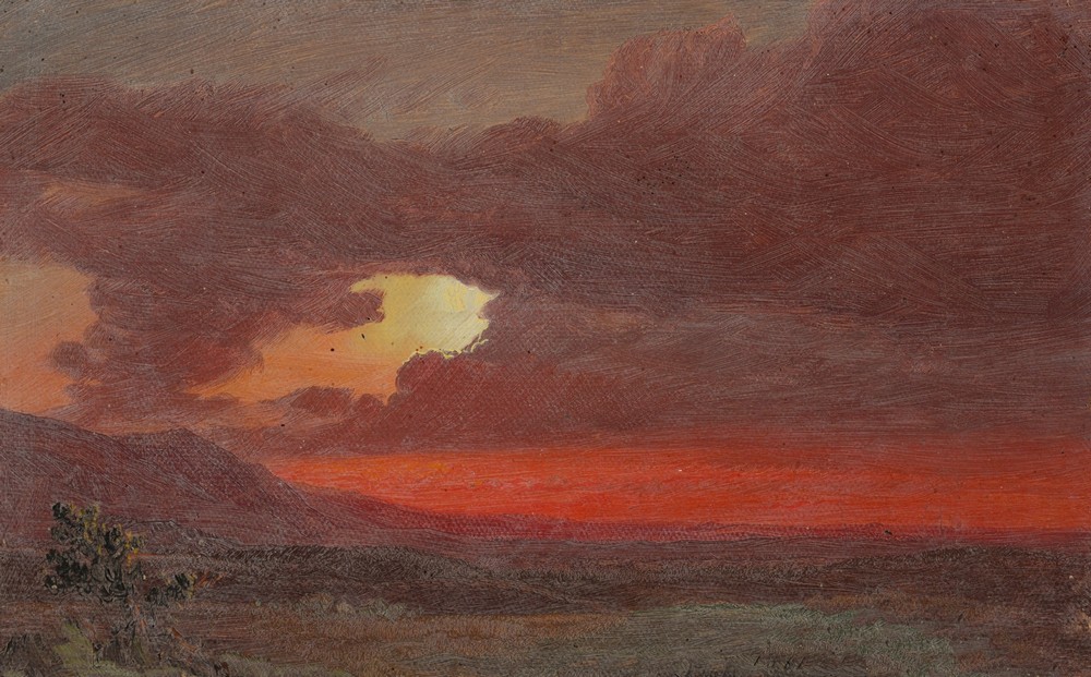 Sunset, Hudson, New York