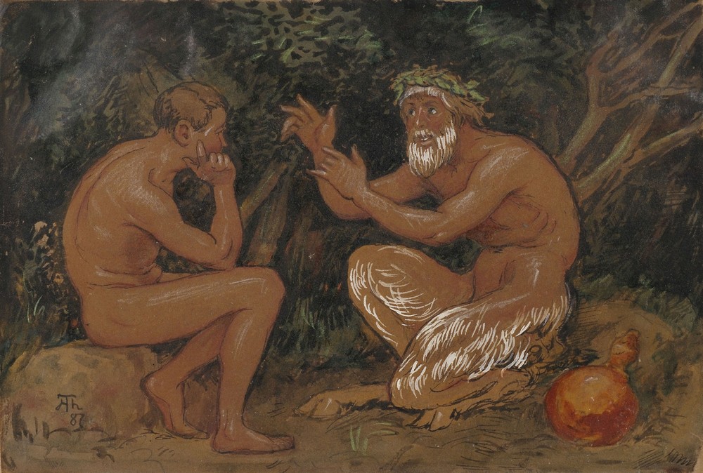 Faun und Jüngling