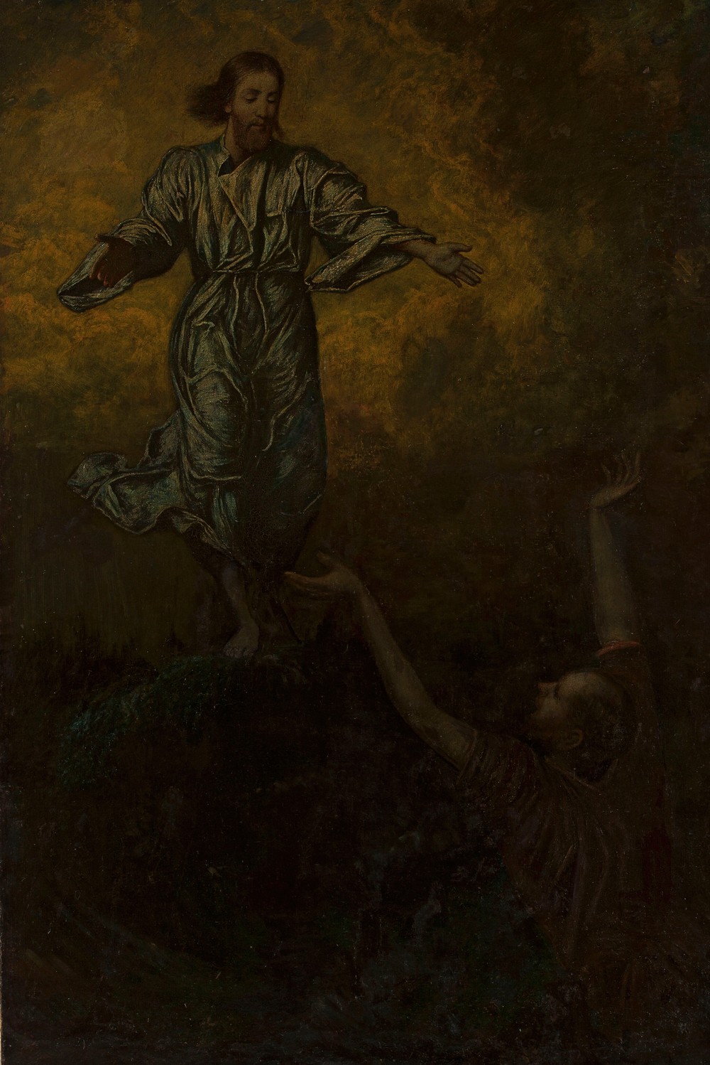 Christ and Saint Peter