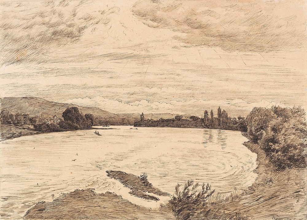 Am Wehr (Ca. 1870-1890)