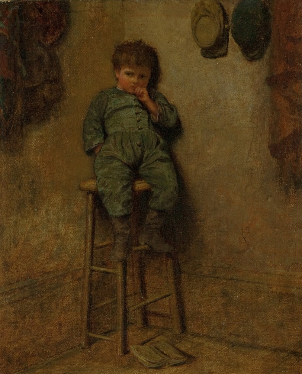 Little Boy on a Stool