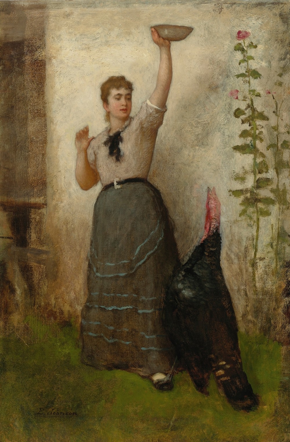 Feeding The Turke (circa 1872-80)