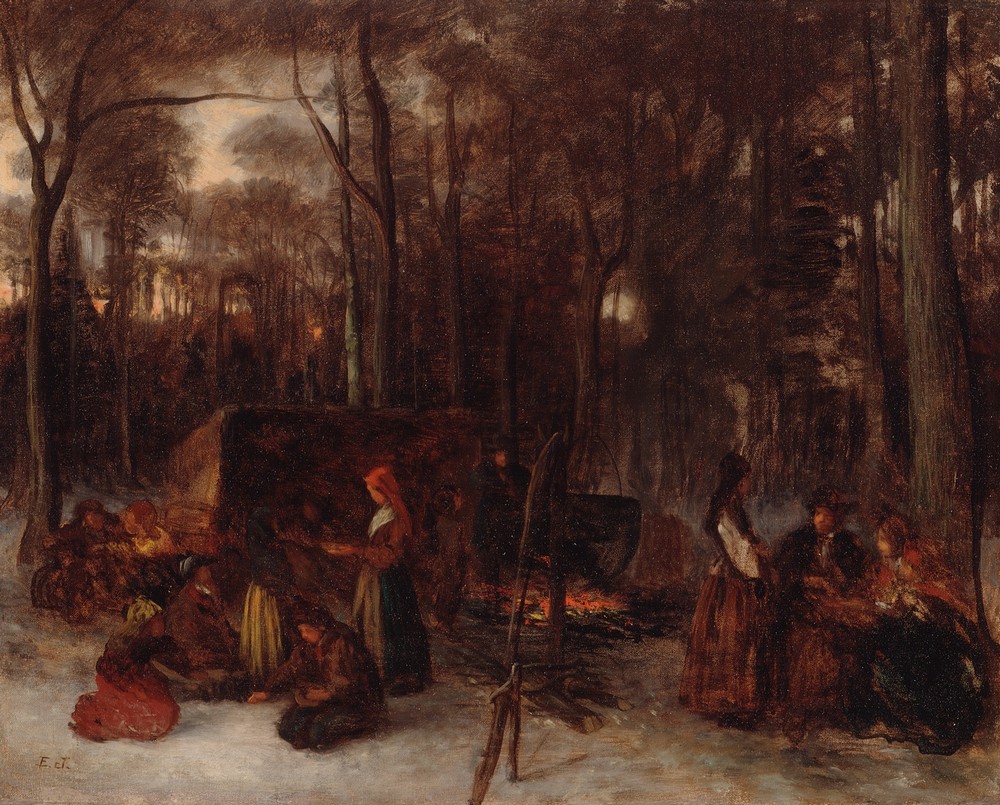 Tasting the Sugar (circa 1861-1866)