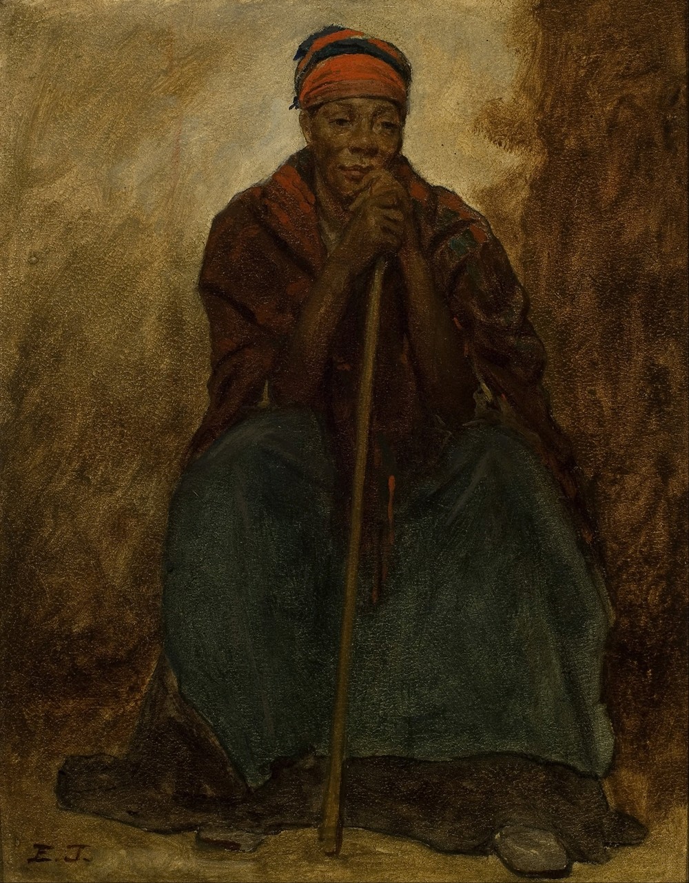 Dinah, Portrait Of A Negress